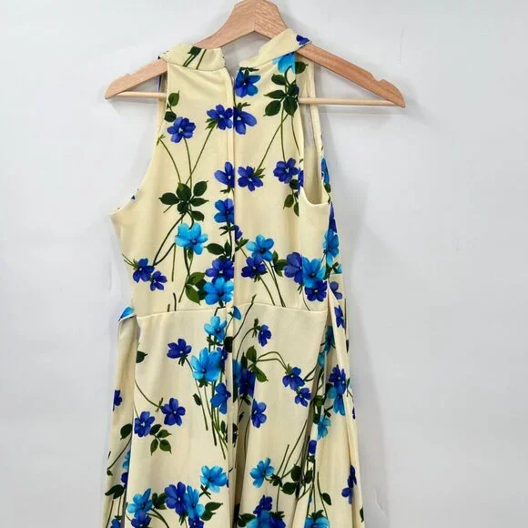 Vintage Nancy G Floral Maxi Dress - Picture 6 of 9